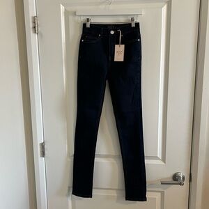 NWT Ted Baker Hope and Jeans Classic Skinny Jeans In Dark Blue Size 25